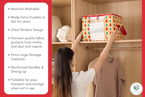 Canvas Storage Bags Designer Organizer 2 Pack – Seasonal - Image 8