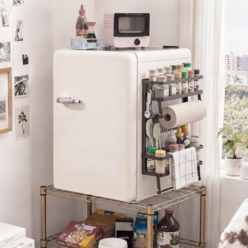 Vercraft Mini Fridge Shelf Organizer for Dorm Paper Towel - Image 7