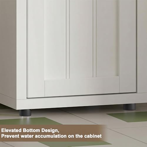 ChooChoo Narrow Bathroom Storage Cabinet | Home Organization - Image 8
