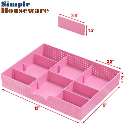 Simple Houseware Drawer Organizer Tray, 9 Adjustable | All Products - Image 8