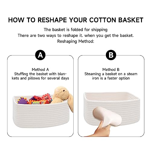 MiniArk Small Storage Baskets for Organizing | Closet Organizer - Image 8