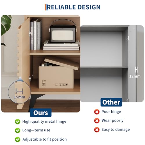 TrailBlaze Modern Wood Laminate Grille Locker with 2 - Image 8