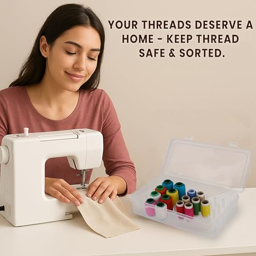 Threads Organizer Box | 42 Slots Thread Holders for Spools - Image 8