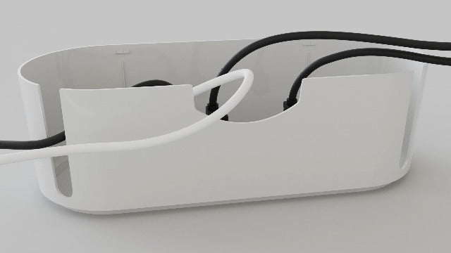 D-Line Cable Management Box, Power Strip Holder - Image 8
