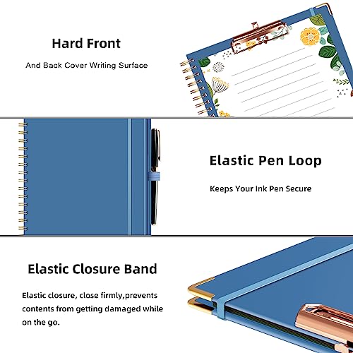 Ospelelf Clipboard with Storage 8.5 X 11,Padfolio | Home Organization - Image 7