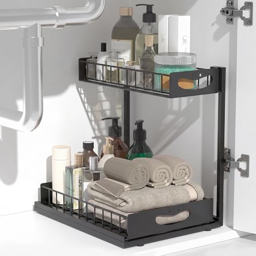 Under Sink Organizer with Pull-Out Drawers,Kitchen S | All Products - Image 8