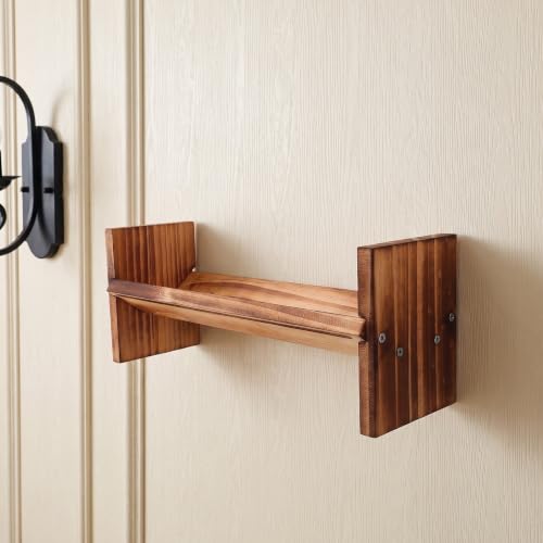 Homoyoyo Wooden Ribbon Dispenser Rack for Craft Rolls - Image 8