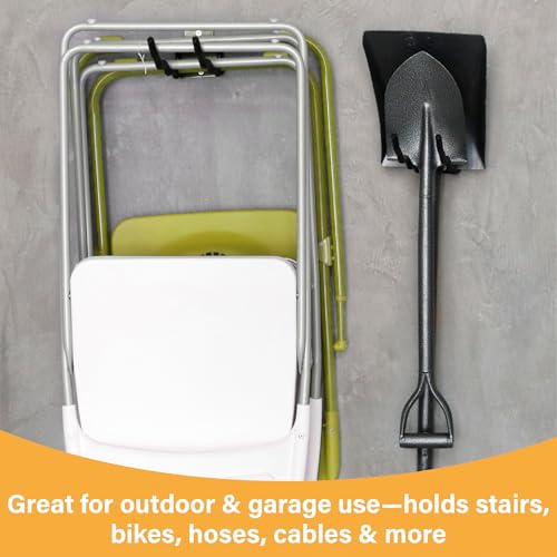 6 Pack 12" Wave Garage Hooks - Image 7
