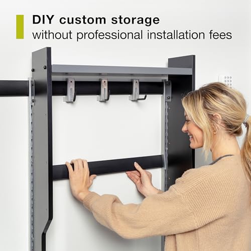 Rubbermaid FastTrack Storage Station Kit, Garage Storage Cabinets - Image 8