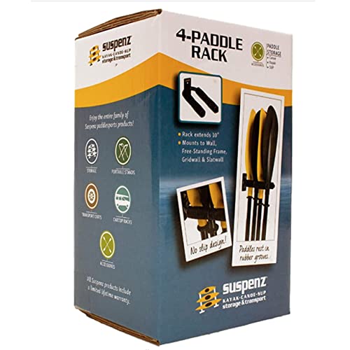 Suspenz 4-Paddle Rack, Black, 10" - Image 7