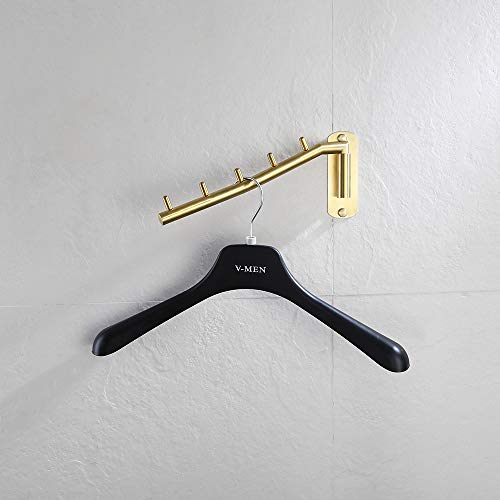 JQK Folding Clothes Hanger Rack, Stainless Steel Swing Arm - Image 7