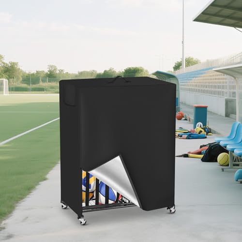Basketball Rack Cover Garage Sports Equipment Organizer - Image 8