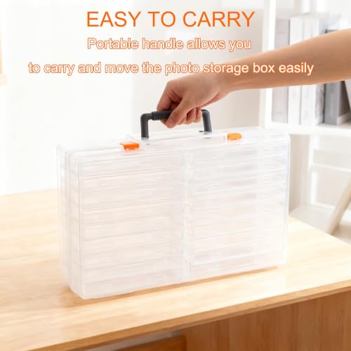18-Pack Extra Large 5 x 7 Photo Storage Box, Fully | Home Organization - Image 8