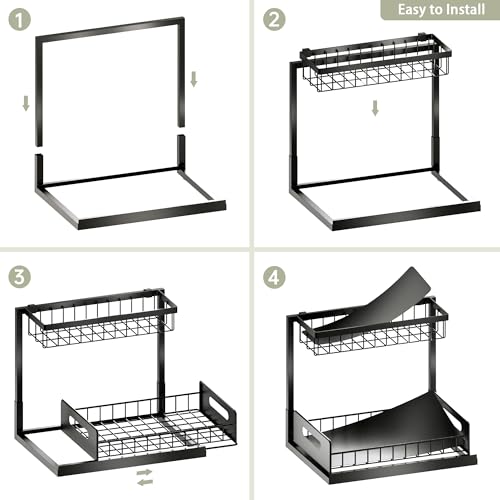 Under Sink Organizer and Storage, Slide Out Cabinet Organizer - Image 8