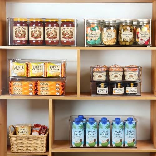 8 Pack Freezer Organizer Bins,Stackable - Image 7