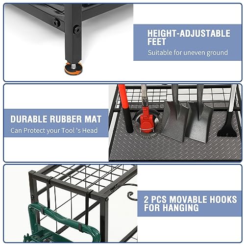 Garden Tool Organizer for Garage, Garden Tool Rack - Image 7