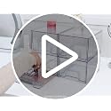 Vtopmart 2 Pack Small Clear Stackable Storage Drawers for Desk - Image 8