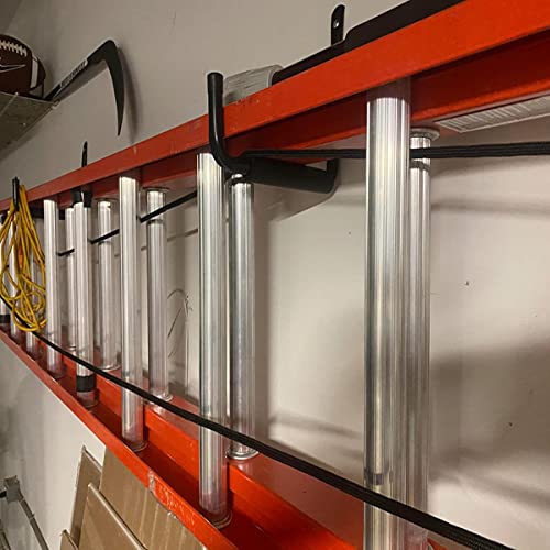 12.7 Inch Heavy Duty Large Tool Hanger, 4 Pack Wall | Garage Storage - Image 8