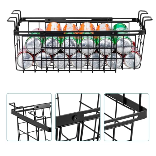 2 Pack Expandable Freezer Organizer Bins, Adjustable Wire - Image 8