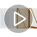 HITNET Tilt Out Laundry Hamper, Bamboo Bathroom Cabinet with Pull - Image 8