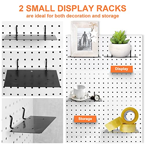 Pegboard Organizer Accessories 18 Pack, Peg Board Hooks - Image 7