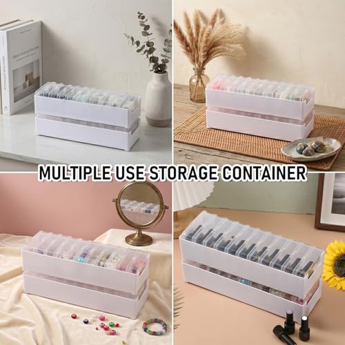 3 Pcs 11 Case Cable Storage Box with Cable Straps & Label - Image 8