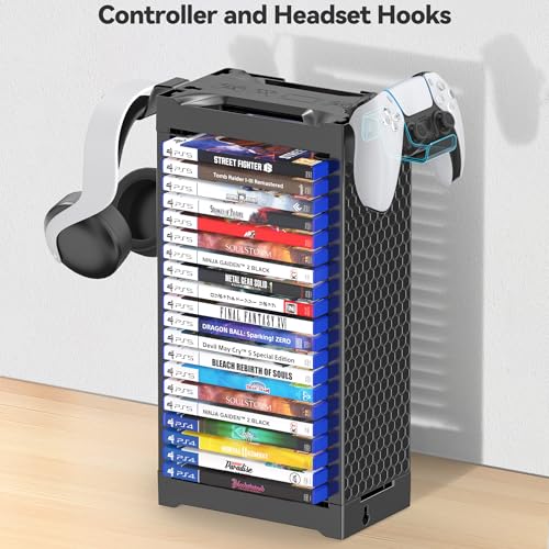 Video Game Disc Rack Tower Storage Holder Stand Univ | All Products - Image 7