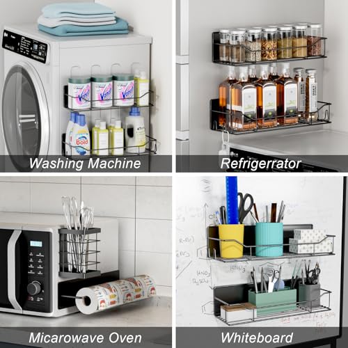 Magnetic Spice Rack for Refrigerator,8 Pack Magnetic Fridge Shelf - Image 8