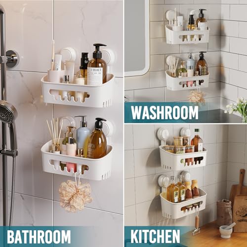 TAILI Shower Caddy Suction Cup 2 Pack, Heavy Duty Ba | All Products - Image 7