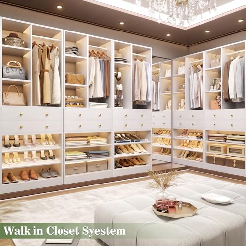 Besiost Closet System, 28"/2.4 FT Small Closet Organizer System - Image 8