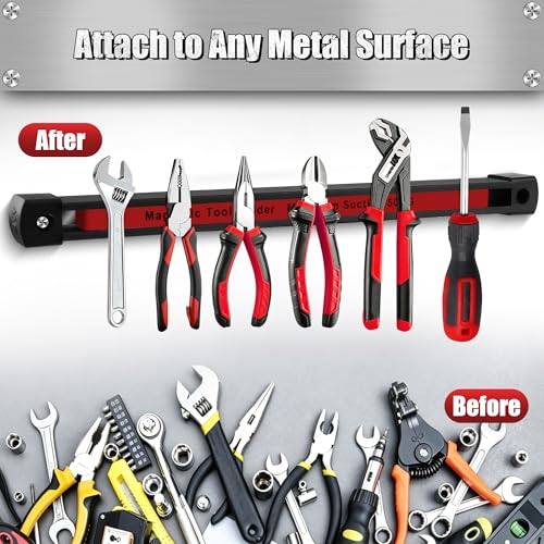 Double Sided Magnetic Tool Holder, 12 Inch Heavy Duty - Image 7