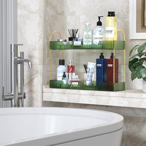 GTI Narrow Bathroom Organizers and Storage, 2 Tier Rectangle - Image 8