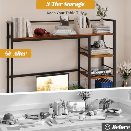 HavenlyYouth Desk Shelf, 38.6 Inch Wood Desk Organiz | All Products - Image 7