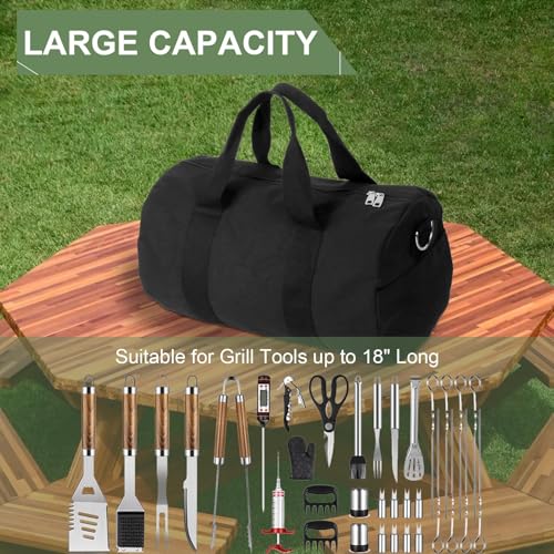 Grill Tool Storage, BBQ Tools Organizer - 18'' Lightweight - Image 7