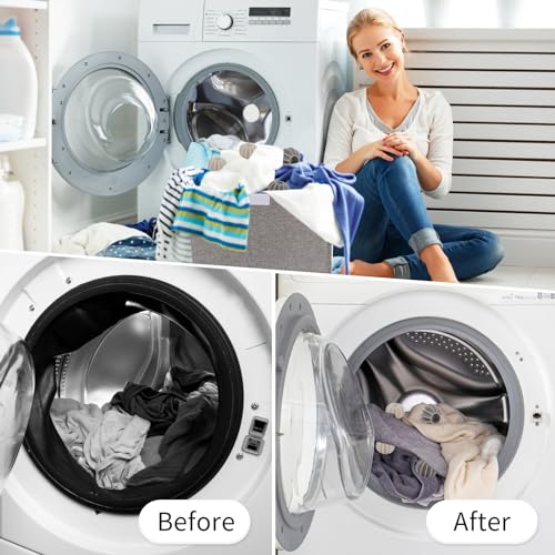 Wall Hanging Laundry Basket, Collapsible Hamper, Set of 2,Grey - Image 7