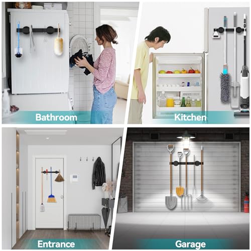 Magnetic Mop Broom Holder, Strong Non Slip Magnetic Broom Mop - Image 8