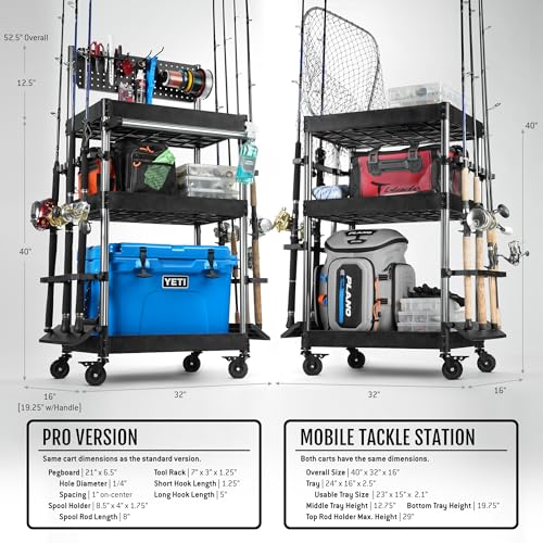 Savior Equipment Mobile Tackle Station 16 Fishing Rod - Image 7