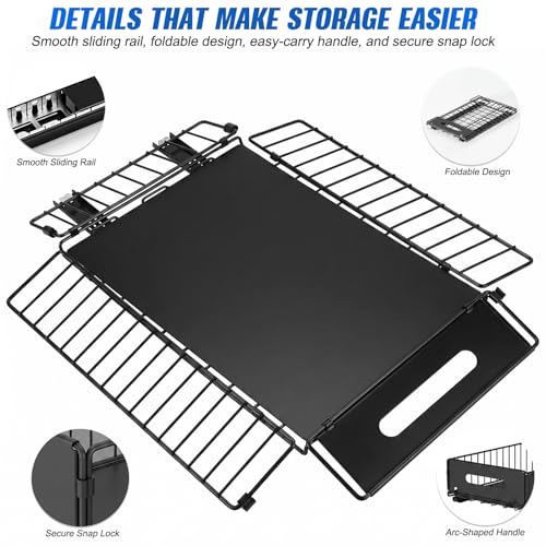 Pull Out Cabinet Organizer, No Drill Slide Out Pantry - Image 7