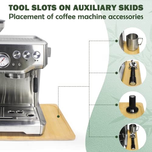 UPGRADED Oversize Bamboo Appliance Slider fit for Breville - Image 8