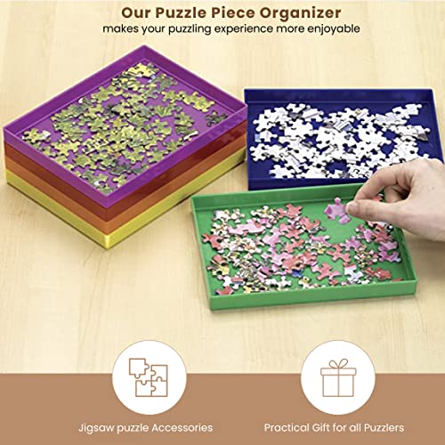 Bits and Pieces Puzzles Sorting Trays - Set of 6 - Image 7