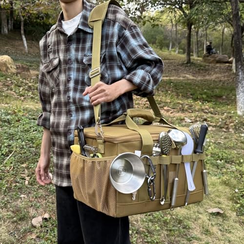 Tactical Camping Storage Bag 28L Utility Tote Bag Camp - Image 8
