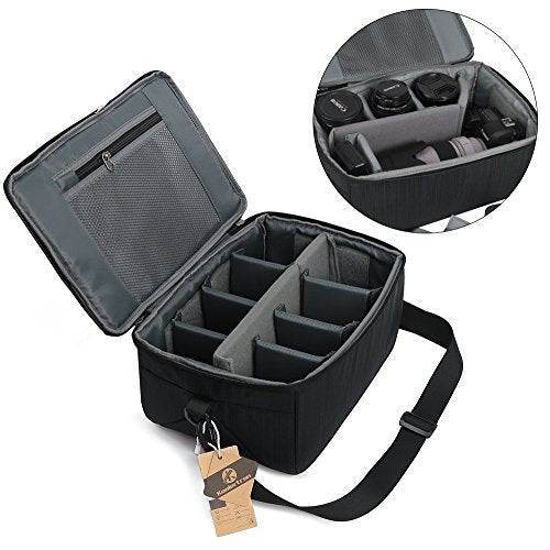 Koolertron Dslr Camera Insert Bag Purse Universal Liner Lens - Image 7