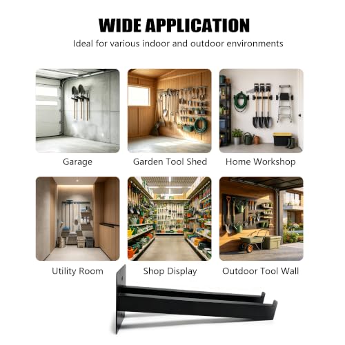 Shovel Holder Wall Mount, Heavy Duty Shovel Tool Rack - Image 8