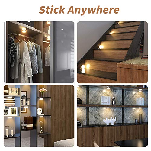 BASON LIGHTING Rechargeable Puck Lights, Wireless Closet Lights - Image 8