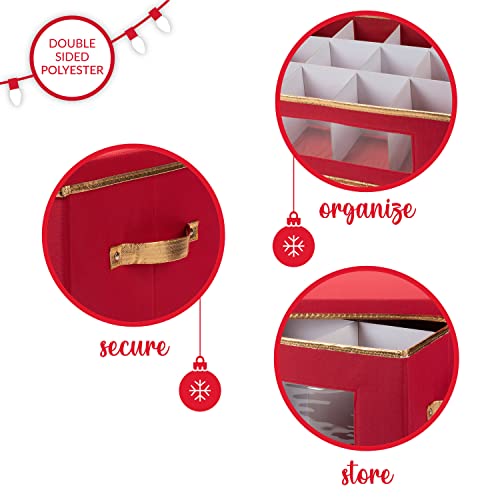 Simplify Holiday Figurine Storage Box | 8 Compartments | - Image 7