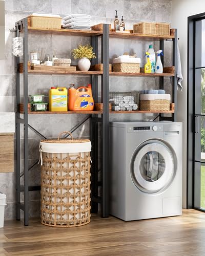 Over-The-Toilet Storage Rack, 3-Tier Bathroom Organizer - Image 7