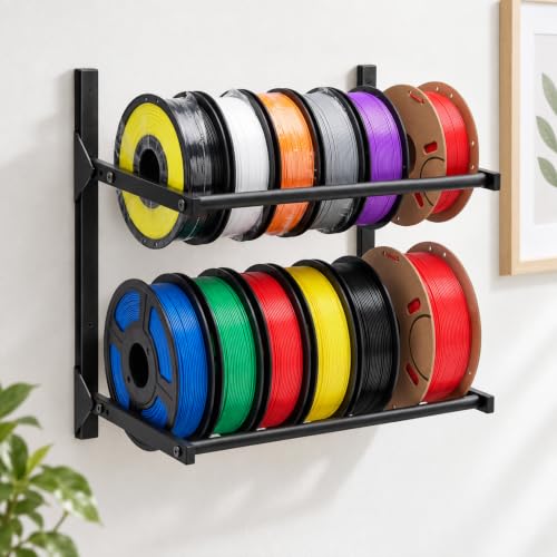 Okllen Filament Storage Rack Wall Mount, 3D Printer - Image 8