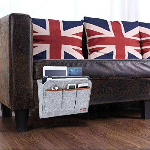 Zafit Bedside Caddy, 6 Pockets Large Size Bedside Storage - Image 8