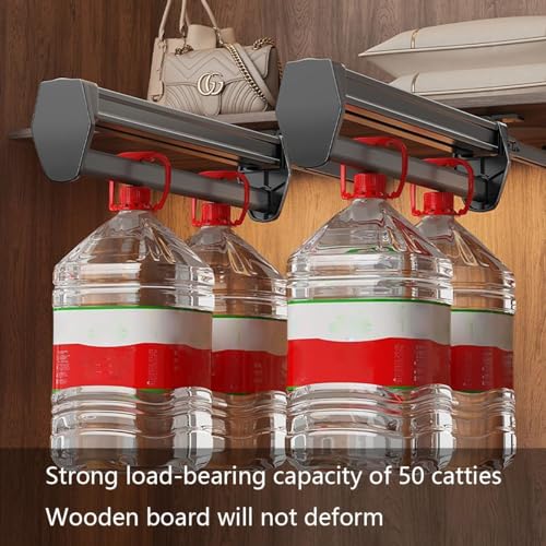 Pull Out Valet Rod for Pants Hangers, Top Mounted | Home Organization - Image 7