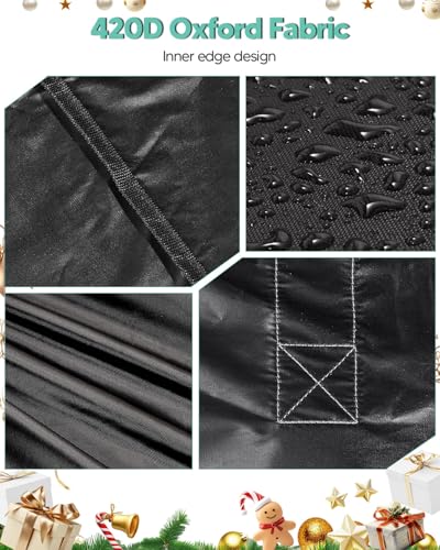 Uranshin 177 Gallon Patio Cushion Storage Bag with Zippers - Image 8